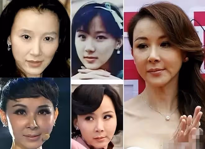 4對同齡絕美女星大PK，整容老去和自然老去，你更喜歡哪一位？