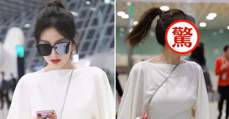 秦嵐「正臉」27歲，「側臉」47歲？網友：再少女的造型也無法挽救！