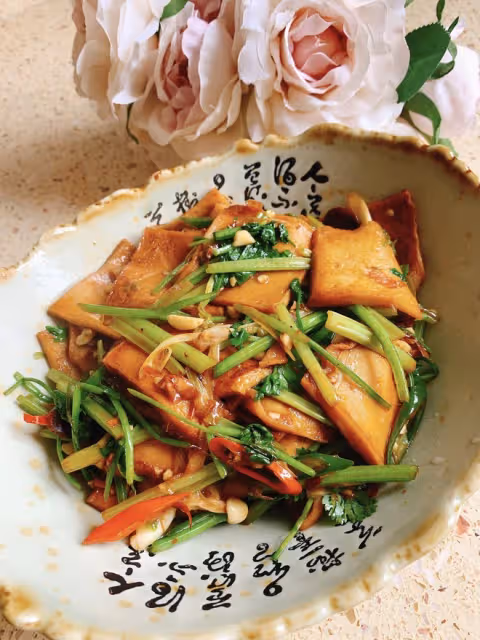 🌈🌈能下2碗飯的干鍋千頁豆腐🧈🍚，超簡單