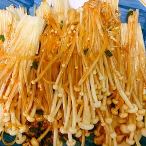 空氣炸鍋烤金針菇