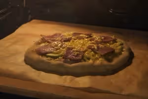 快手美味還能消耗魯邦種的全麥披薩