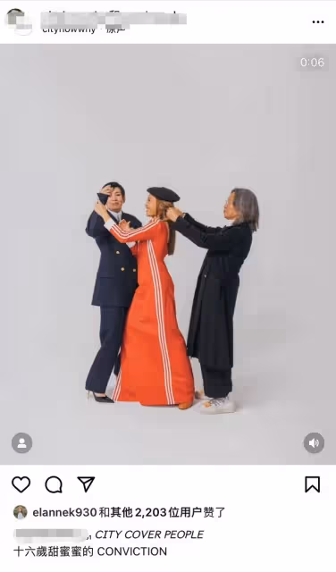吳君如罕曬全家福!母女倆打鬧不斷似姐妹花,陳可辛貼心幫戴耳環