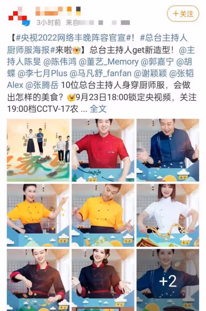 央視農民豐收晚會官宣!胡蝶馬凡舒同台好驚喜,央視主持齊秀廚藝