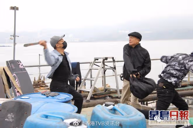 陳展鵬拍《黯夜》中環街頭喪跑！做了父親唔錫身起飛腳搏命打