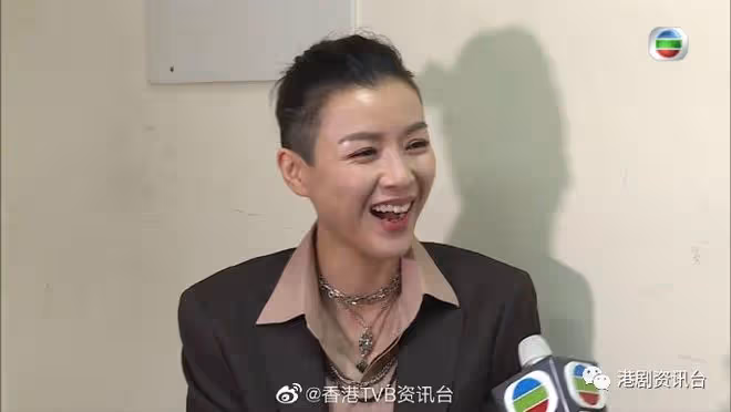 陳茵媺又一新劇造型曝光！兩邊寸頭兼有紋身嚇親囡囡