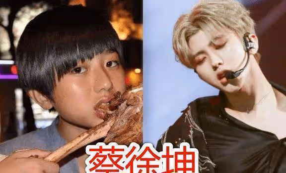 「曾經嫌他丑,如今追成狗」,千璽、任嘉倫沒啥,看到蔡徐坤:這也可以?