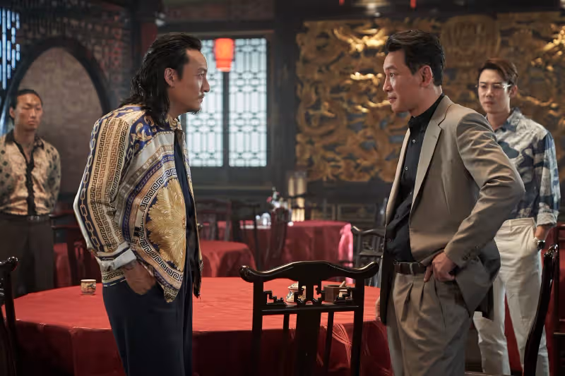 《毒梟聖徒》耍狠狂飆髒話　張震片場「高手過招」直呼演得過癮