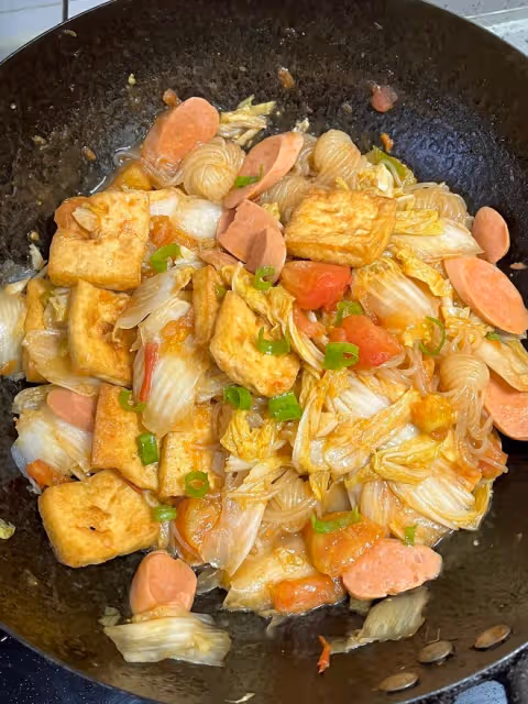 白菜豆腐煲（低脂）