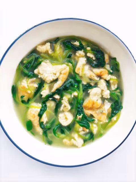 青菜蛋湯