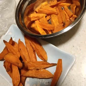 家庭空氣炸鍋版烤紅薯干