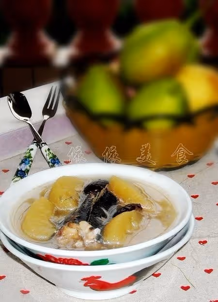 蘋果生魚湯