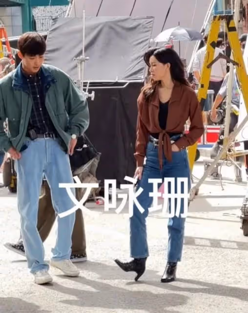 劉德華在哈爾濱拍戲遭圍觀，親和無架子，御用替身也在現場