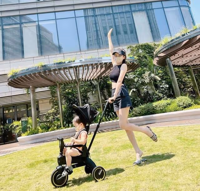 香港知名女星否認拜金！曬照秀豐滿身材，為丈夫生子穩固豪門地位