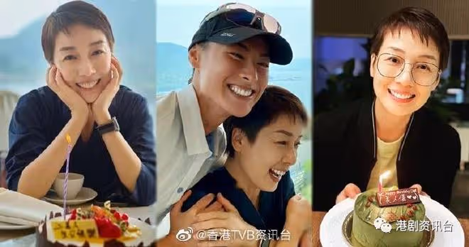 40歲沈卓盈湊仔出街打扮超性感！大秀逆天長腿加超幼纖瘦