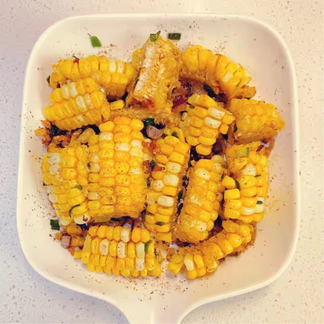 港式茶餐廳必點之椒鹽玉米🌽