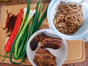 煙筍炒臘肉
