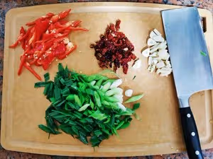 煙筍炒臘肉