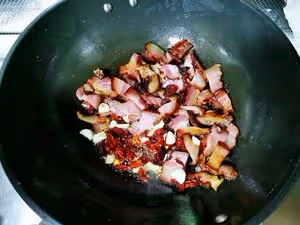 煙筍炒臘肉