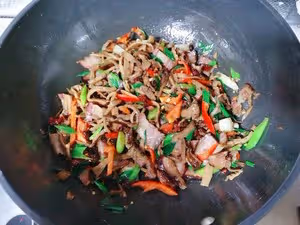 煙筍炒臘肉