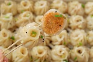 牛肉拇指生煎包