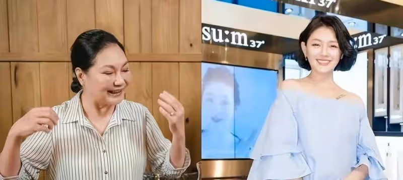 台灣省發生地震後,汪小菲母親張蘭和孫女視頻,稱新房子能抗十級