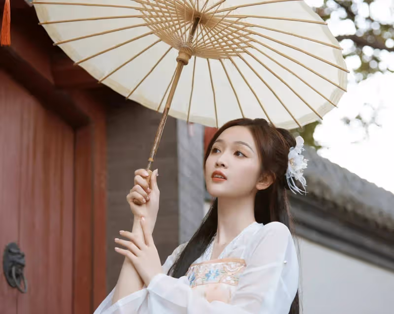 美容指南-花羽油傘輕紗飛揚吳宣儀