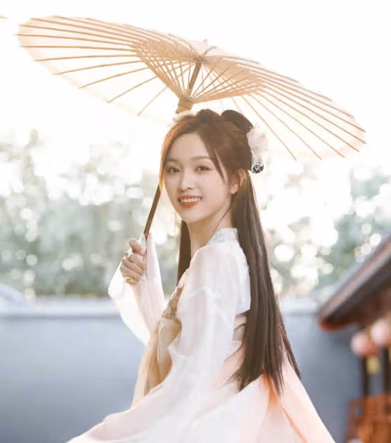 美容指南-花羽油傘輕紗飛揚吳宣儀