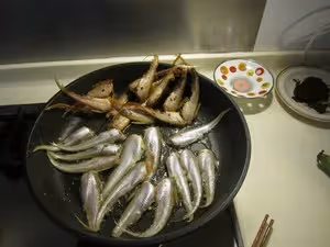 【顧媽媽】干煎烤子魚
