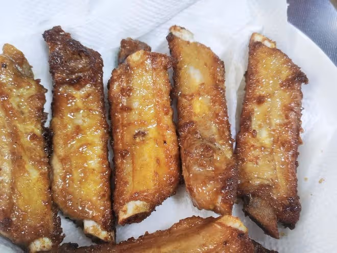 金牌蒜香骨（防爆油2次上漿法）