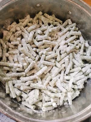 蒸豆角