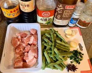『家常料理筆記』排骨燉豆角