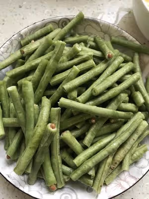 爆炒豆角