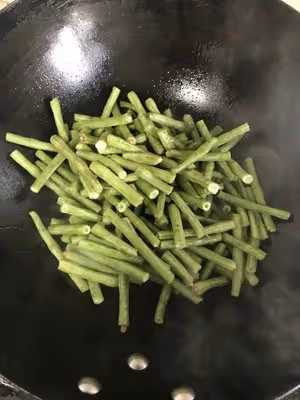 爆炒豆角