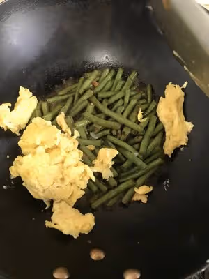 爆炒豆角