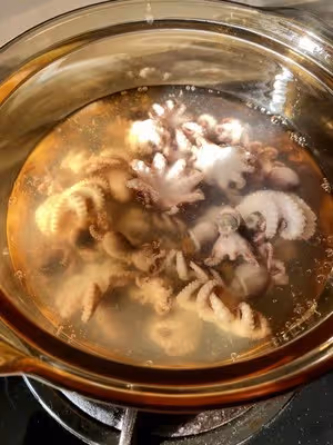 小炒八爪魚