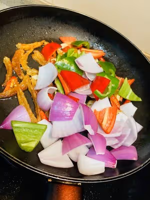小炒八爪魚