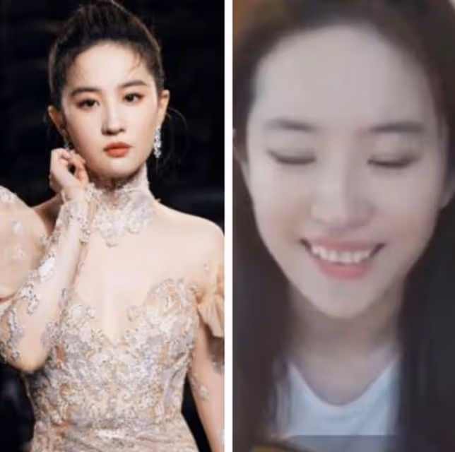 劉亦菲直播時不小心關了美顏 網友:知道明星和網紅的區別了