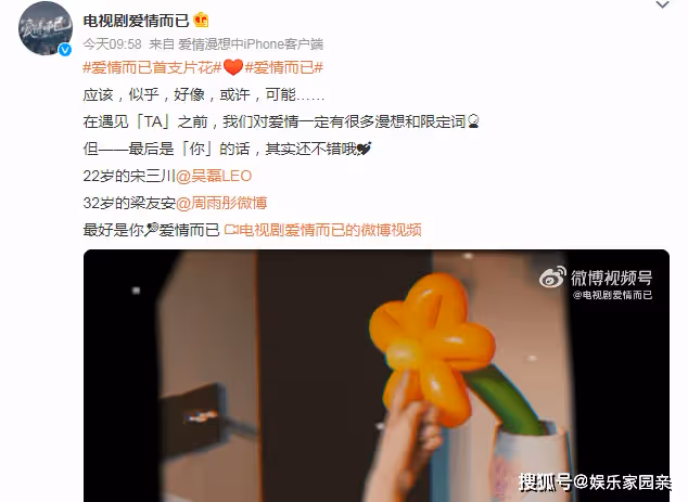 《愛情而已》講述了什麼故事？《愛情而已》什麼時候播出