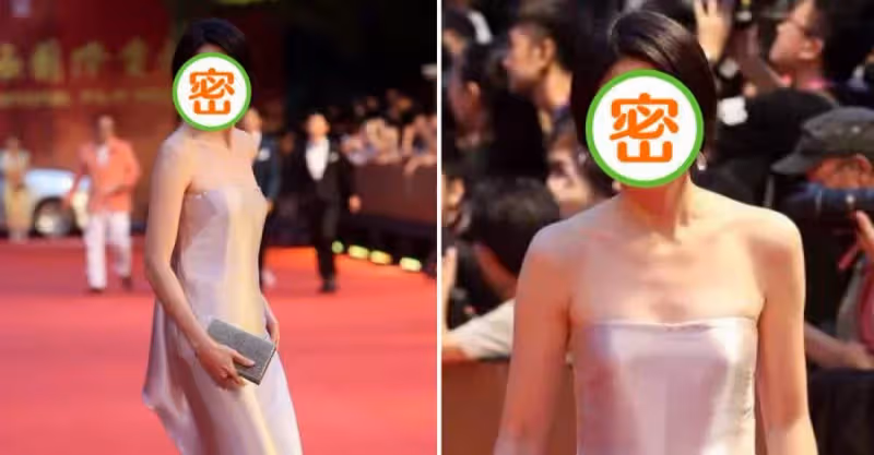 「49歲的陳慧琳」狀態真好，穿抹胸裙亮相活動，玲瓏有致，網友：身上沒有一絲贅肉
