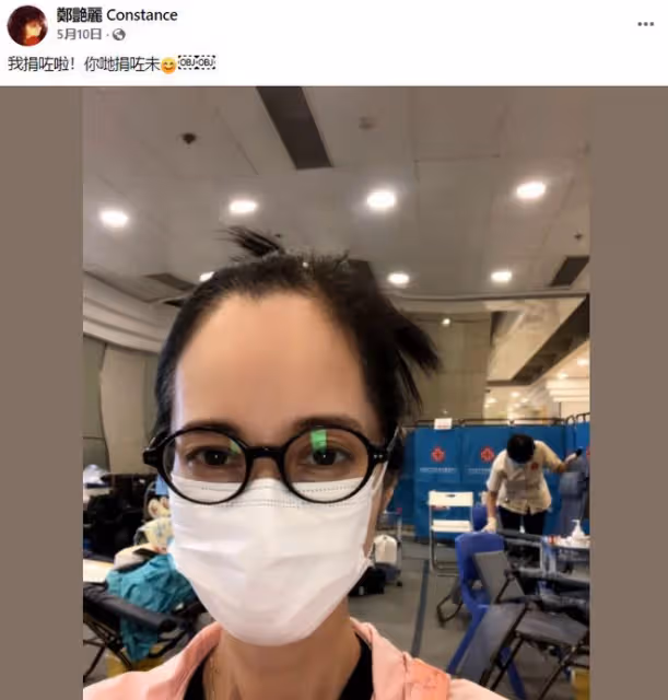 TVB女星鄭艷麗再進ICU！手上插針管纏膠布，已改當服務員患厭食症
