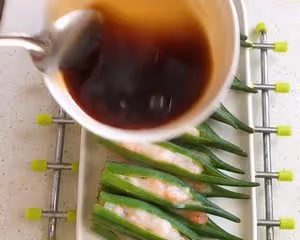 蝦滑釀秋葵
