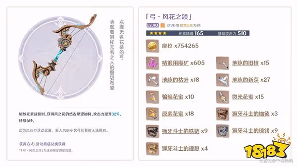 原神溫迪四星武器推薦攻略 溫迪四星平民向武器推薦一覽