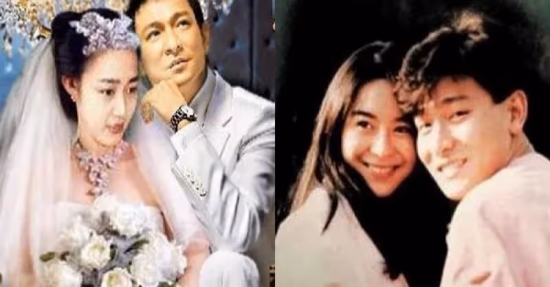 劉德華為什麼放棄喻可欣卻娶了朱麗倩！原來她們只有差在「這點」讓華仔選擇了她！當初這個決定真的很明智！