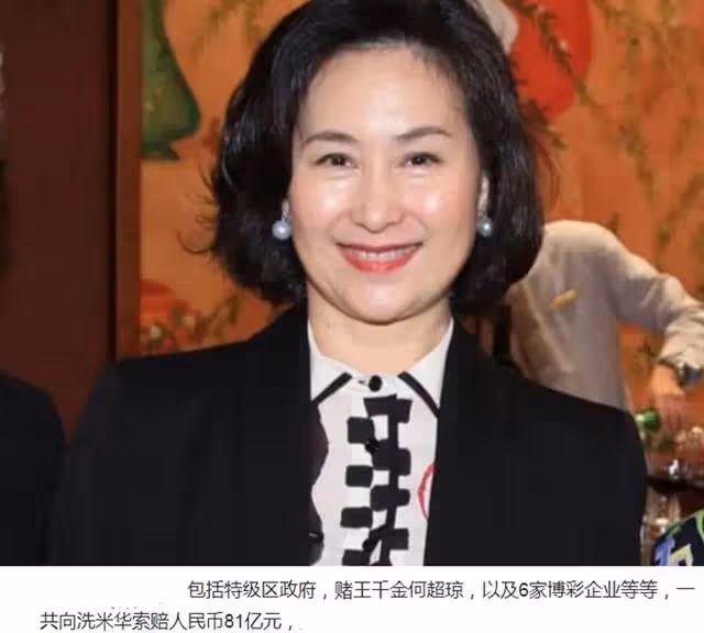 洗米華否認違法,妻子出庭旁聽,闊太變奶茶妹,何超瓊等索賠81億