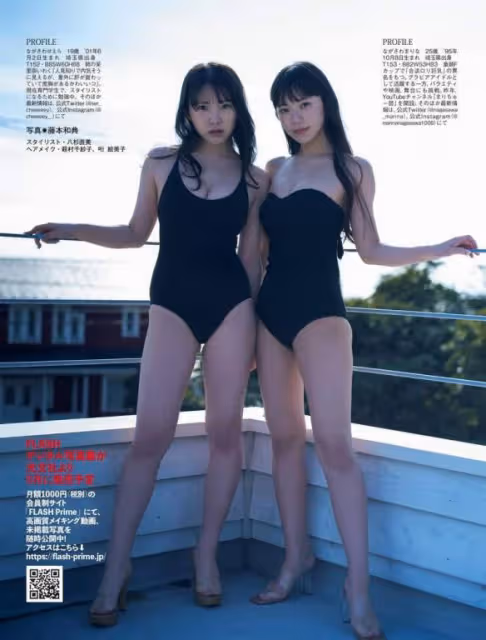 日本合法蘿莉「長澤茉里奈」帶妹出境!雙倍的快樂!
