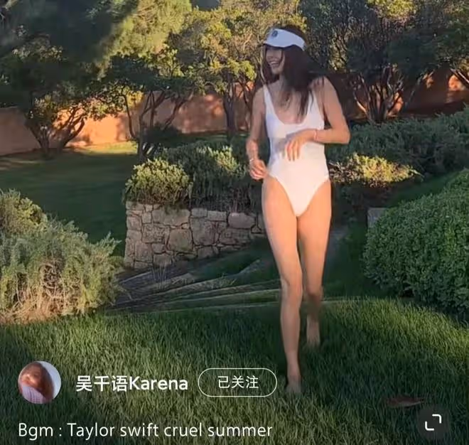 林峰前任罕曬富豪男友!遊艇上同外國美女熱舞,泳池跳水秀好身材