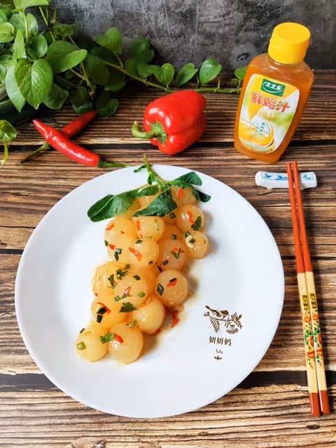 能吃出肉肉香的冬瓜球~太太樂鮮雞汁快手菜