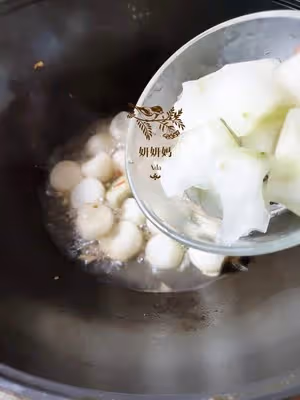 能吃出肉肉香的冬瓜球~太太樂鮮雞汁快手菜