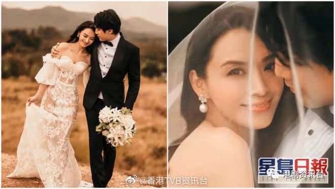 TVB花旦絕美婚紗照曝光!DeepV大露背極性感下周一嫁醫生男友