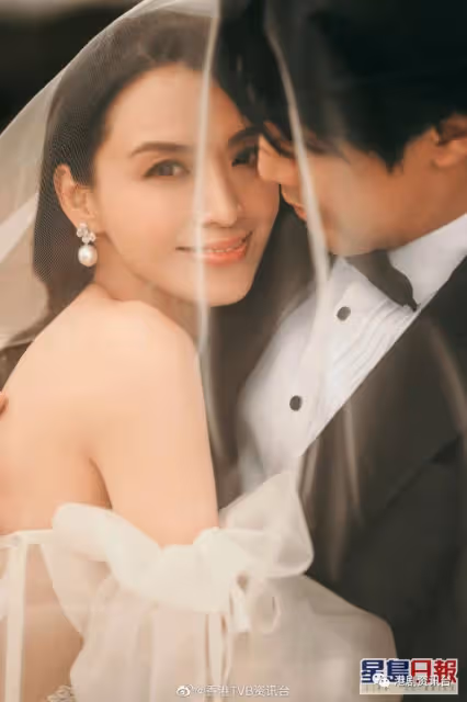 TVB花旦絕美婚紗照曝光!DeepV大露背極性感下周一嫁醫生男友